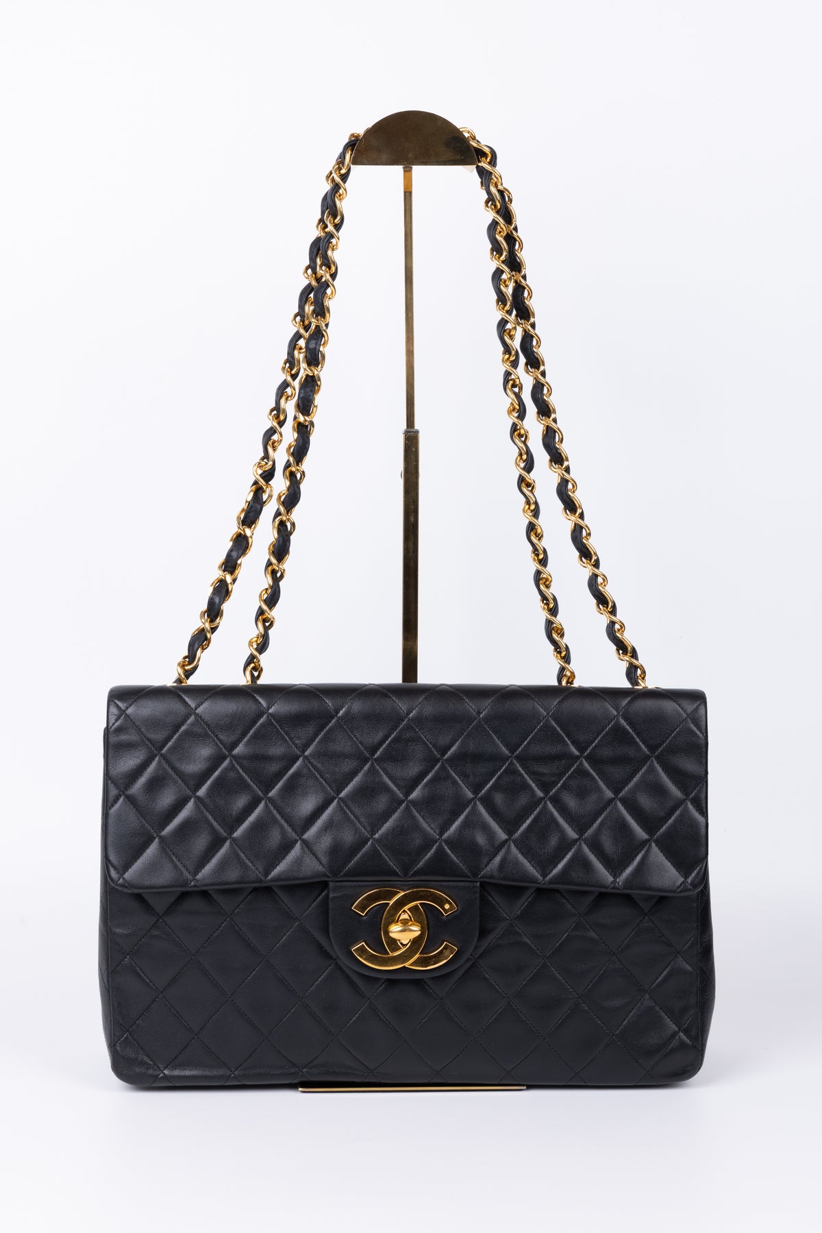 CHANEL TIMELESS MAXI JUMBO NERA \ ORO
