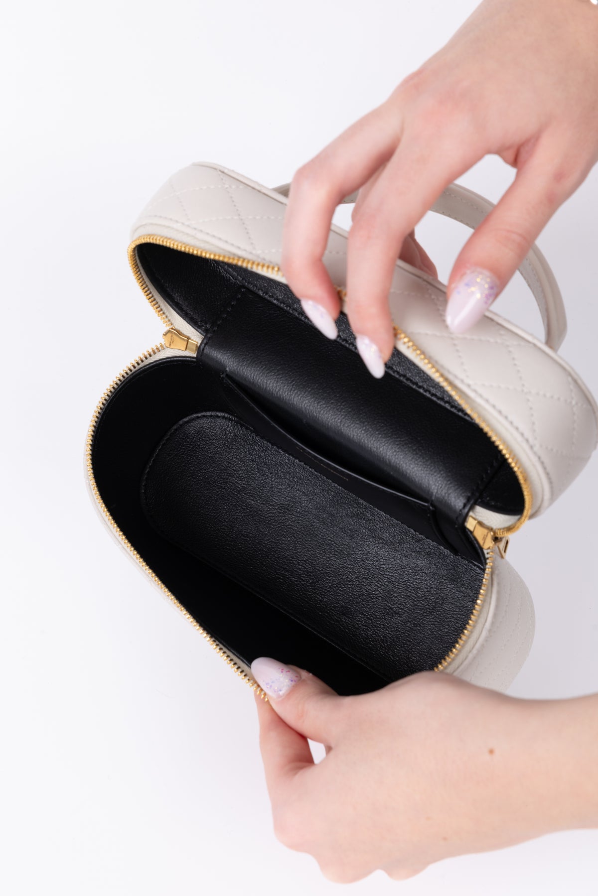 SAINT LAURENT VANITY GABY BIANCO MEDIO