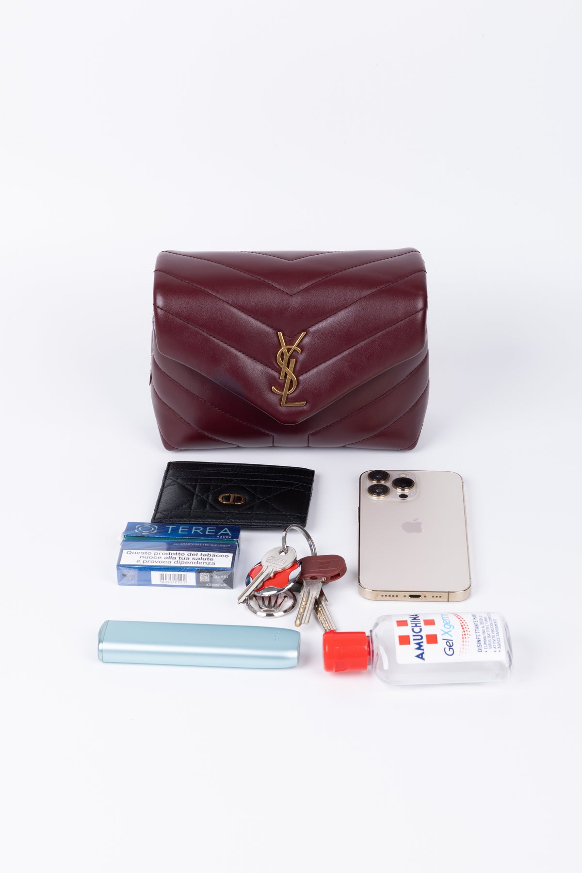 SAINT LAURENT LOU LOU BORDEAUX
