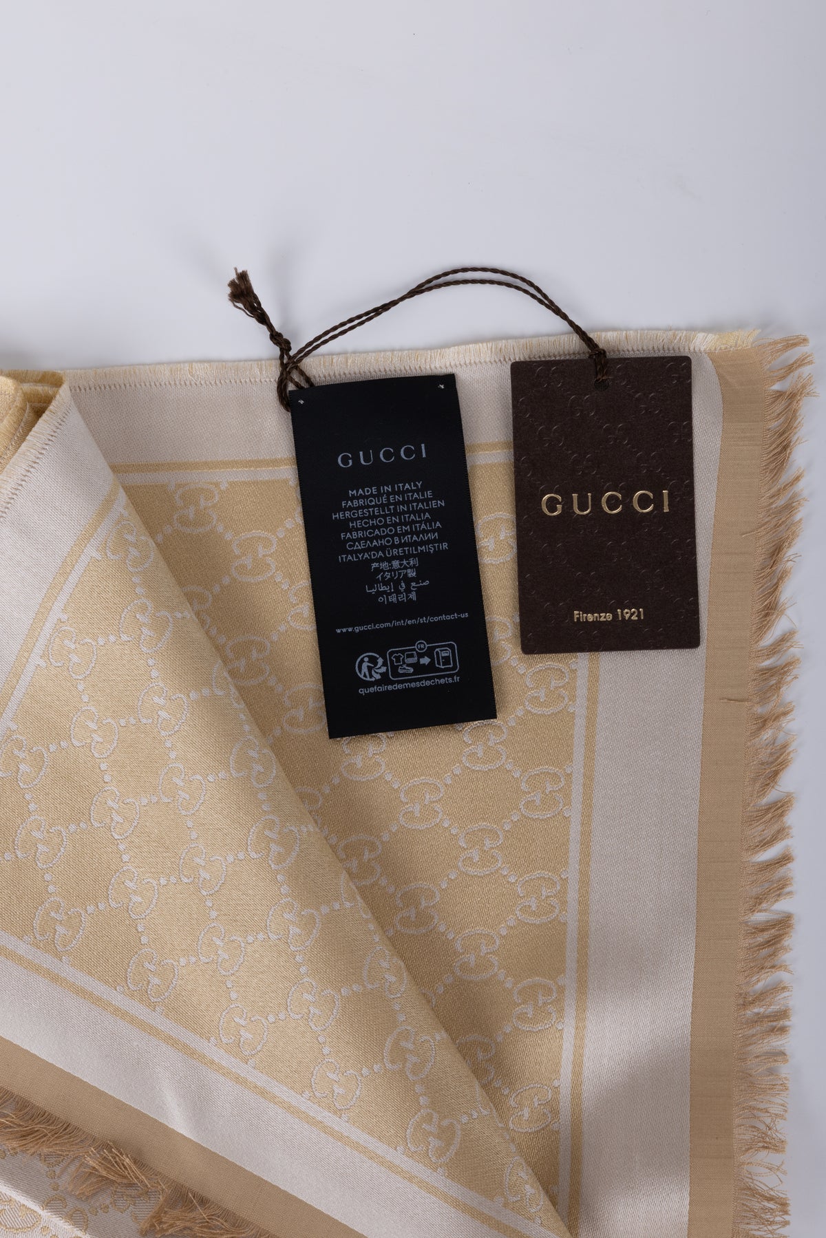 GUCCI GG BEIGE \ ORO ART 16