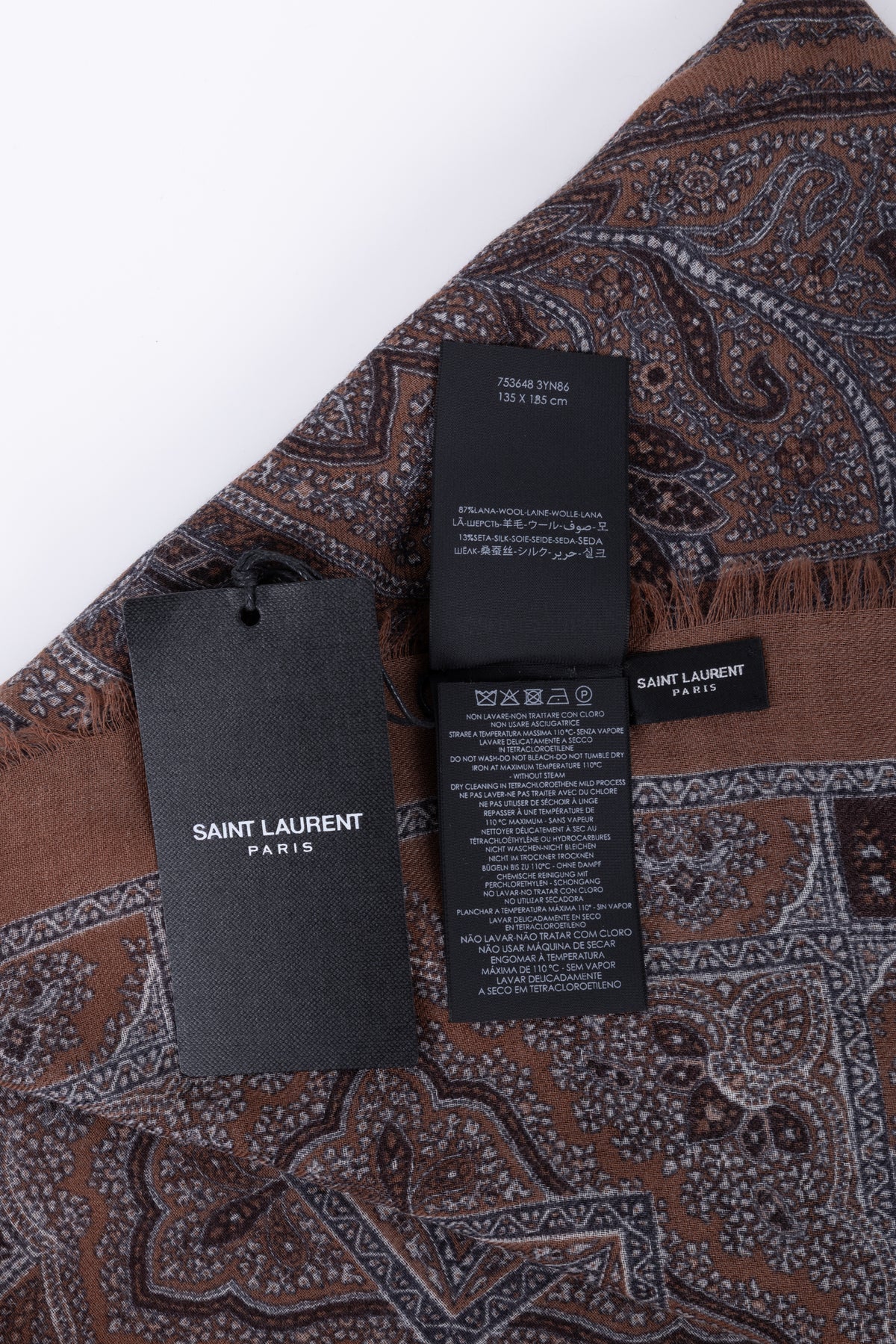 SAINT LAURENT MARRONE ART 33