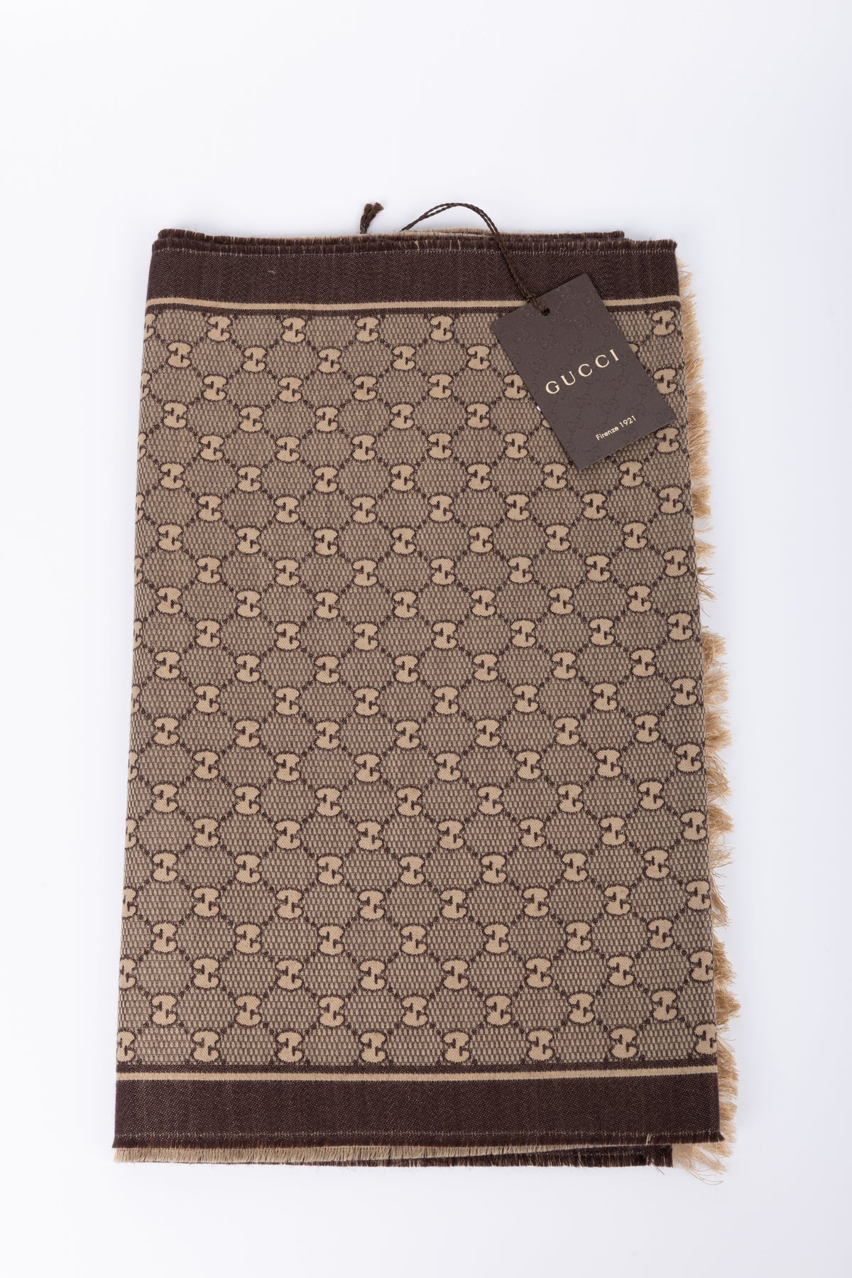 GUCCI GG MARRONE SCURO \ ORO ART 14