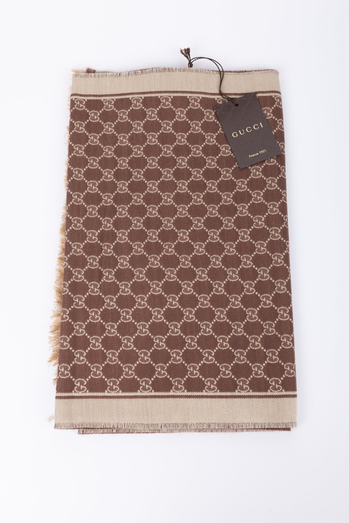 GUCCI GG MARRONE \ ORO SATIN ART 15