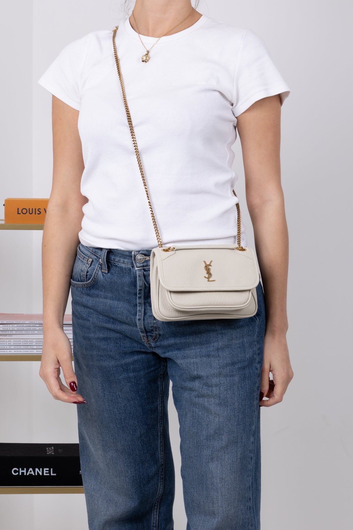 SAINT LAURENT NIKI BIANCA