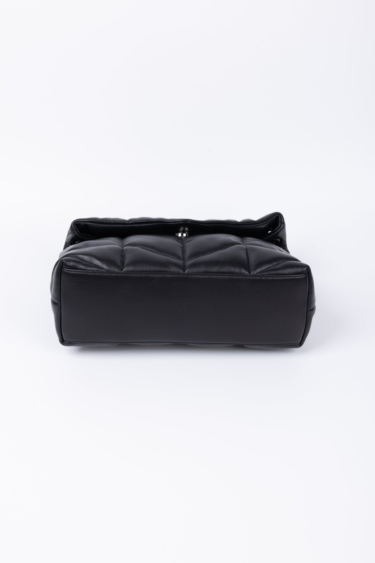 SAINT LAURENT LOU LOU PUFFER SMALL NERA