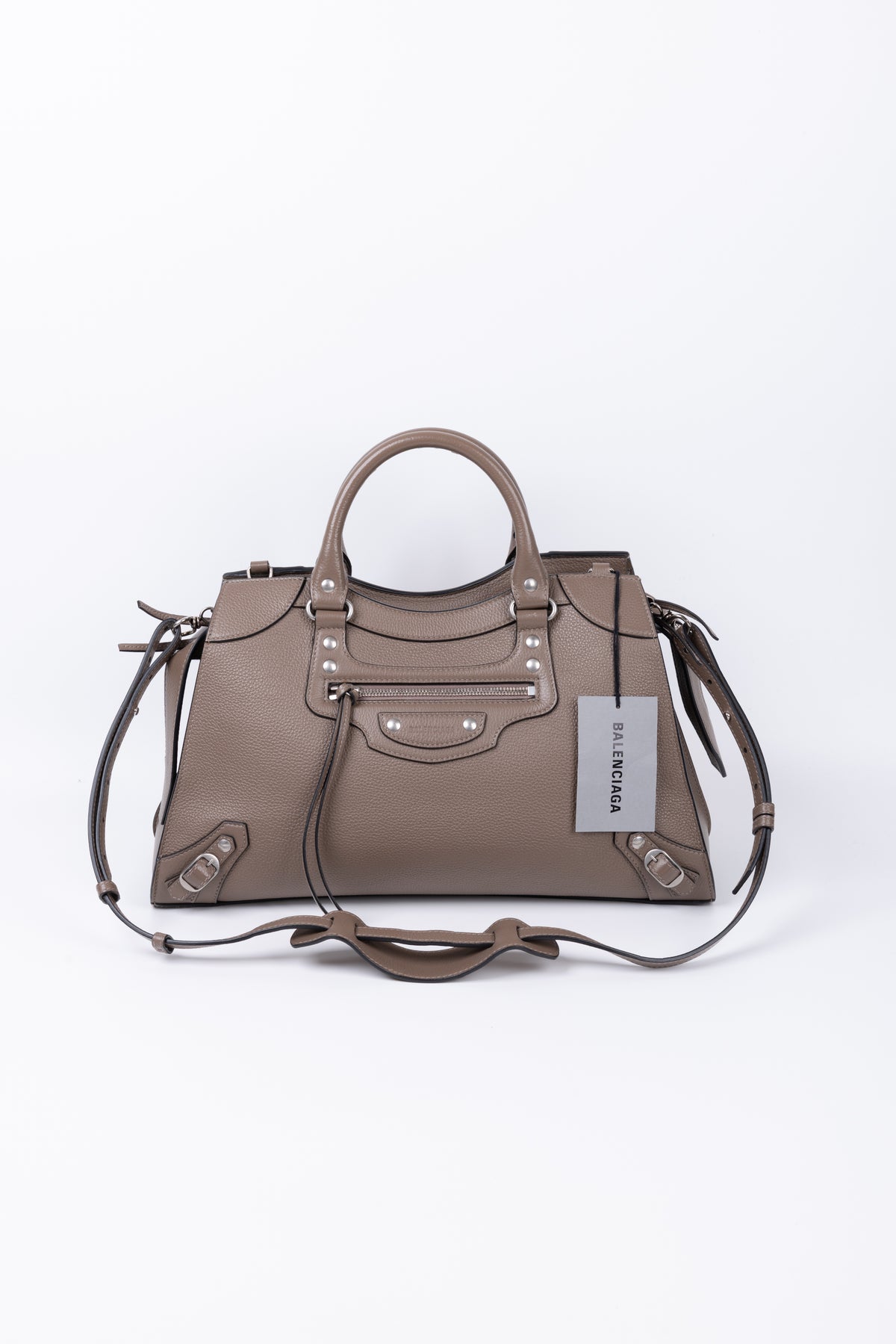 BALENCIAGA  NEO CITY TORTORA