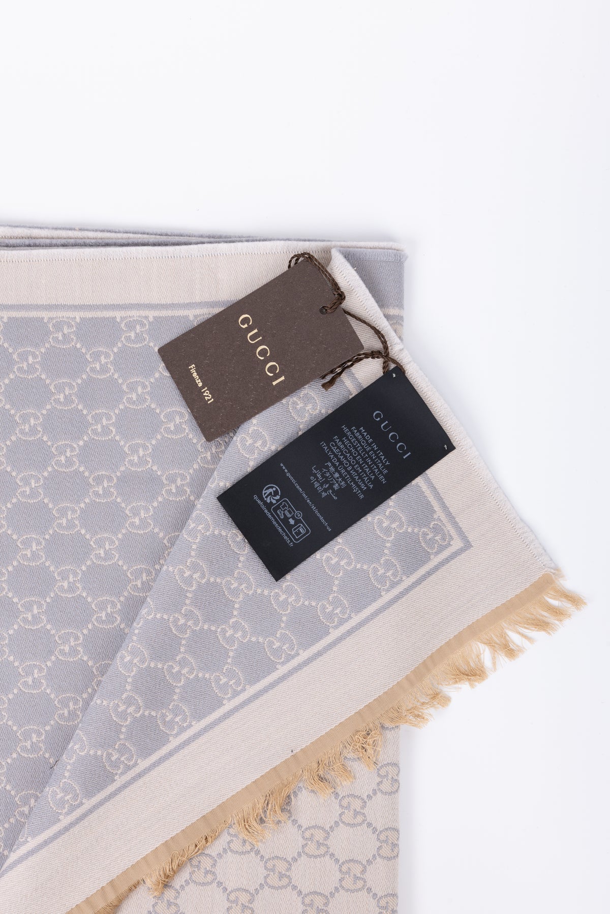 GUCCI GG GRIGIA \ BEIGE \ ORO ART 41
