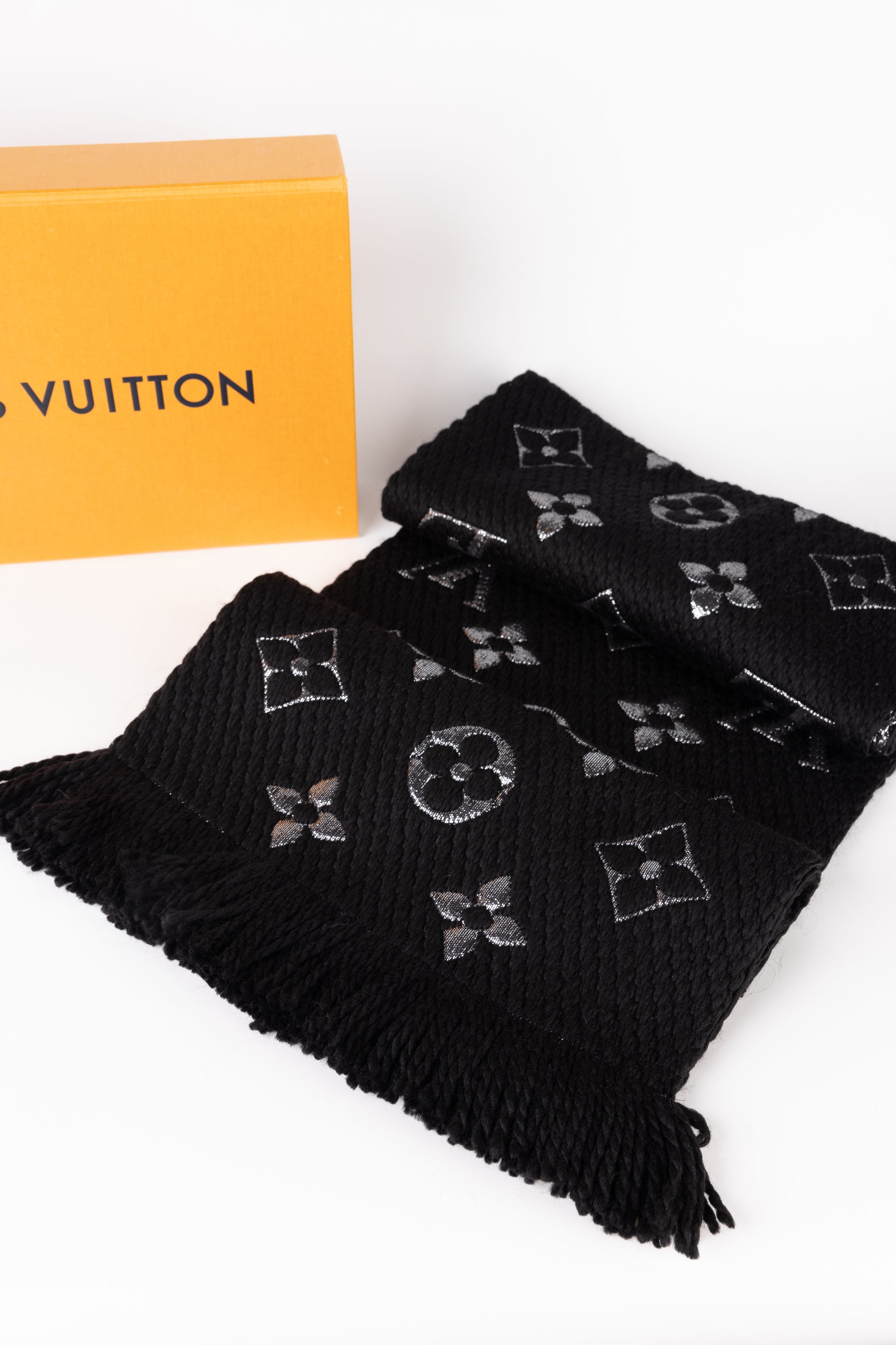 Louis Vuitton Sciarpa Logomania Nero