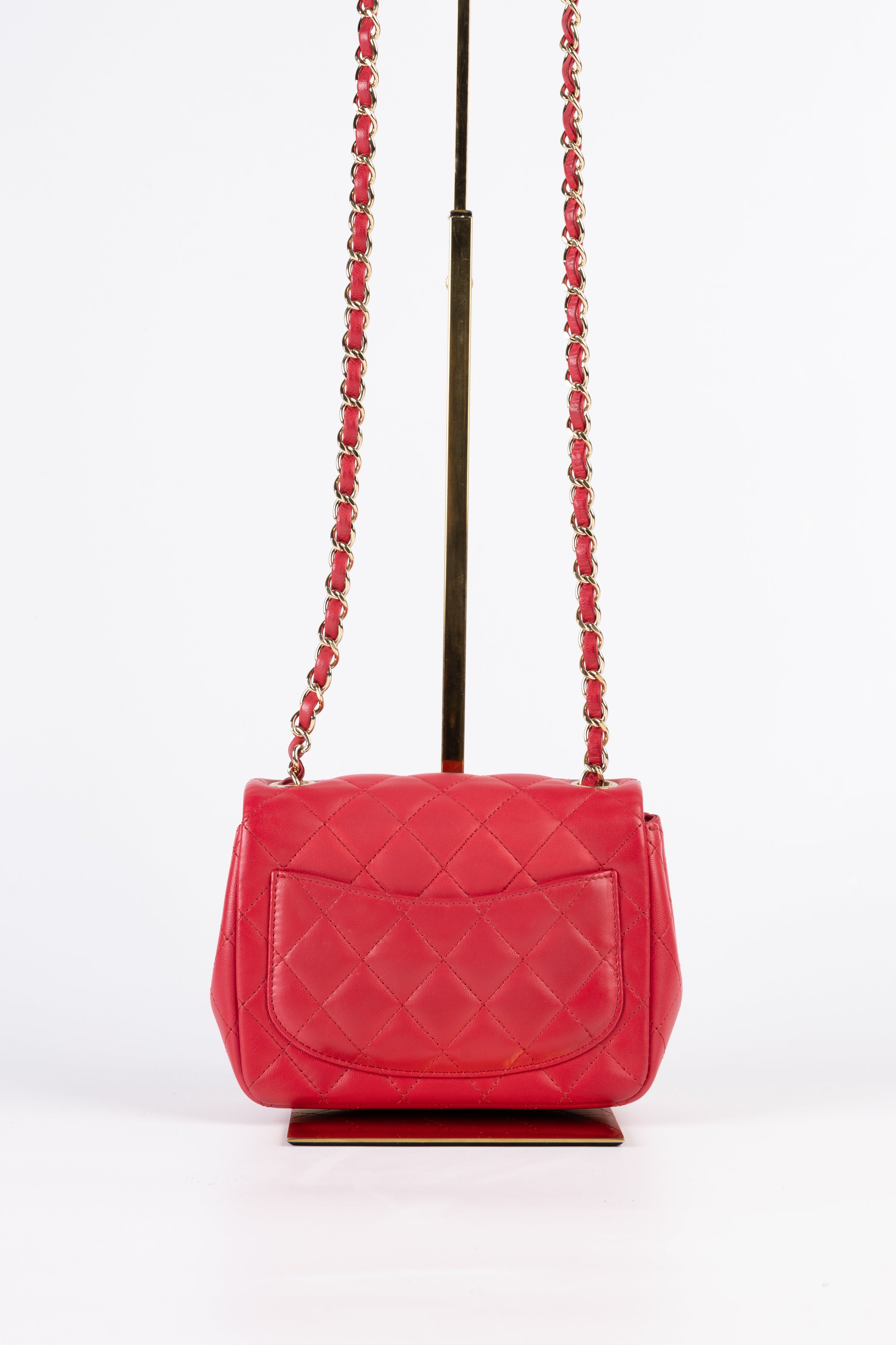 Chanel Mini square Fucsia