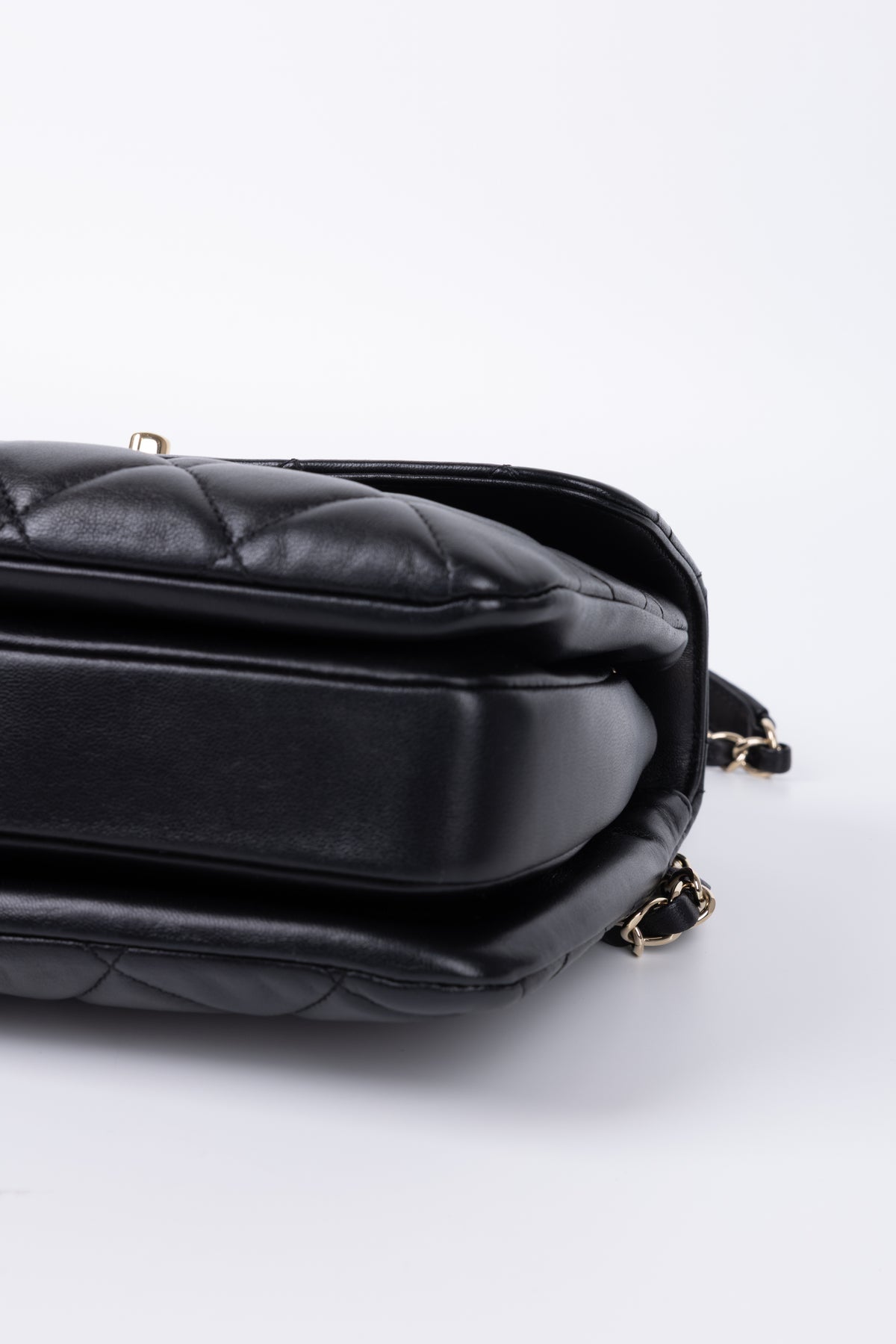CHANEL TRENDY NERA/ORO  SMALL