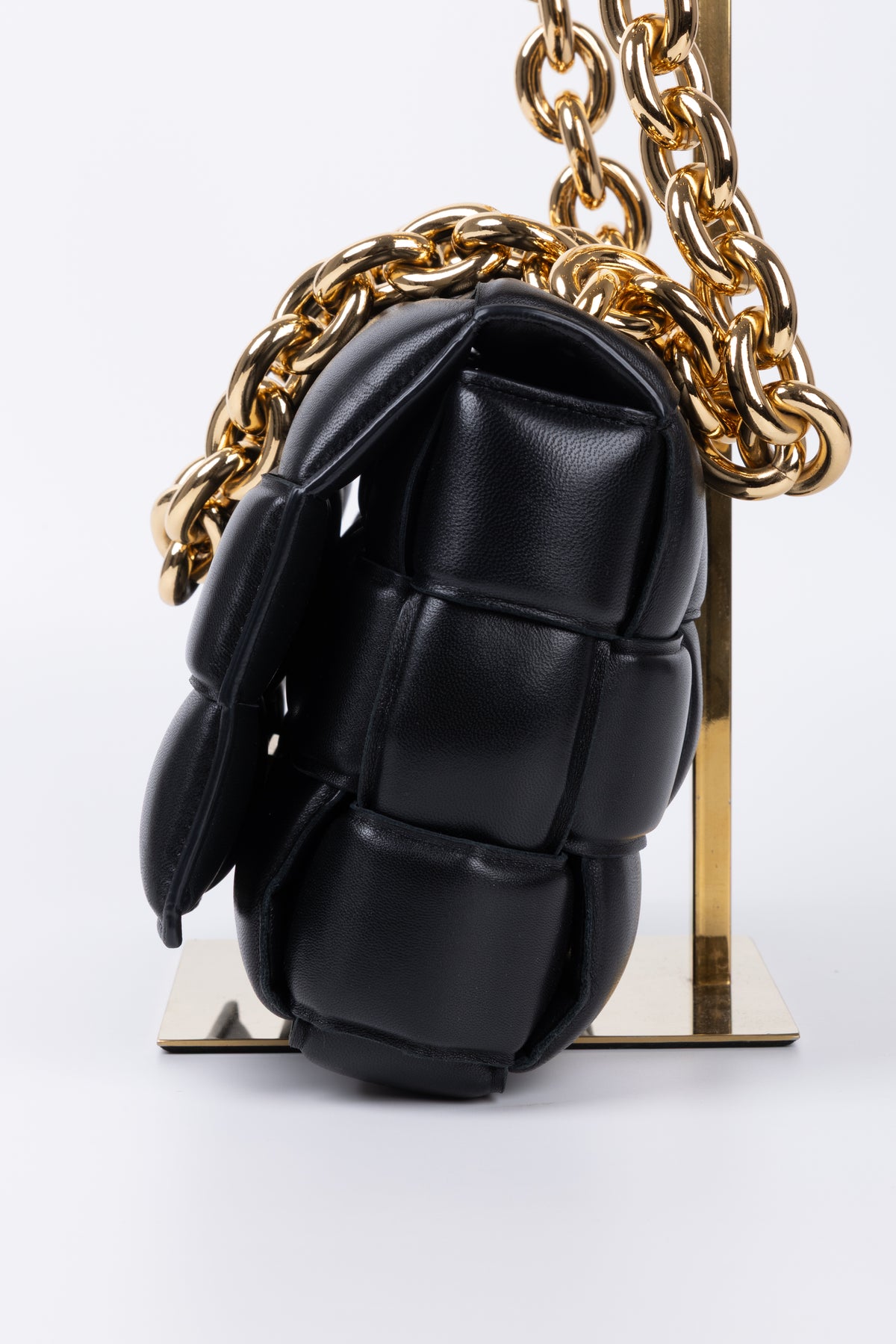 BOTTEGA VENETA PADDED CHAIN NERA