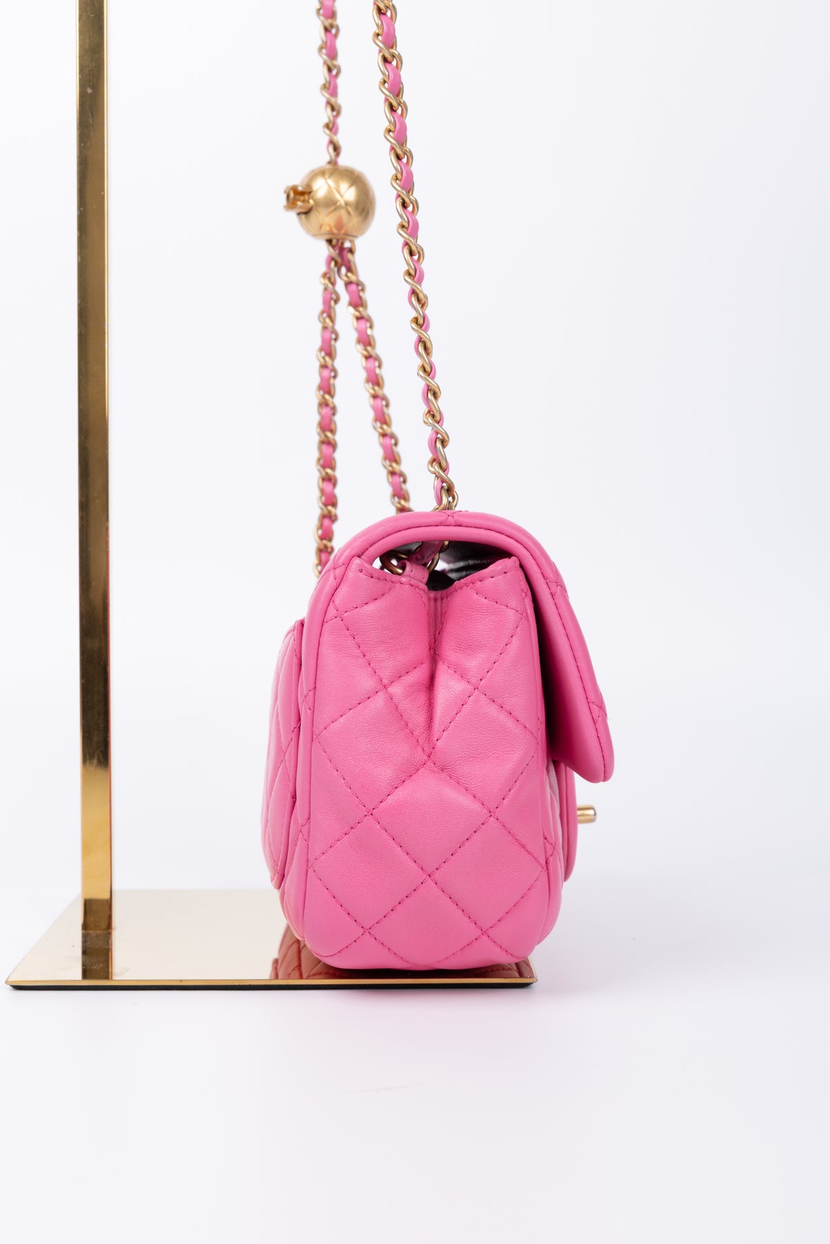 CHANEL MINI SQUARE SFERA ROSA