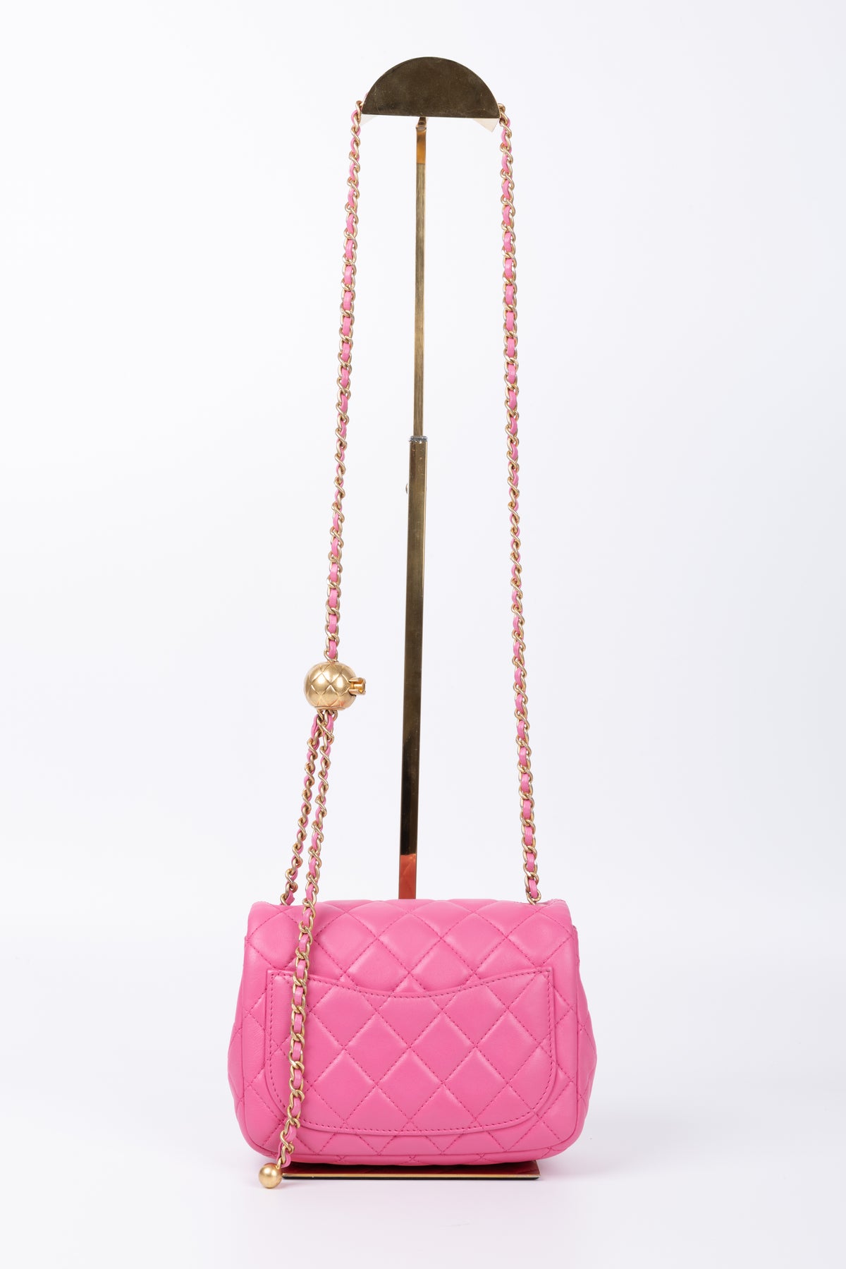 CHANEL MINI SQUARE SFERA ROSA