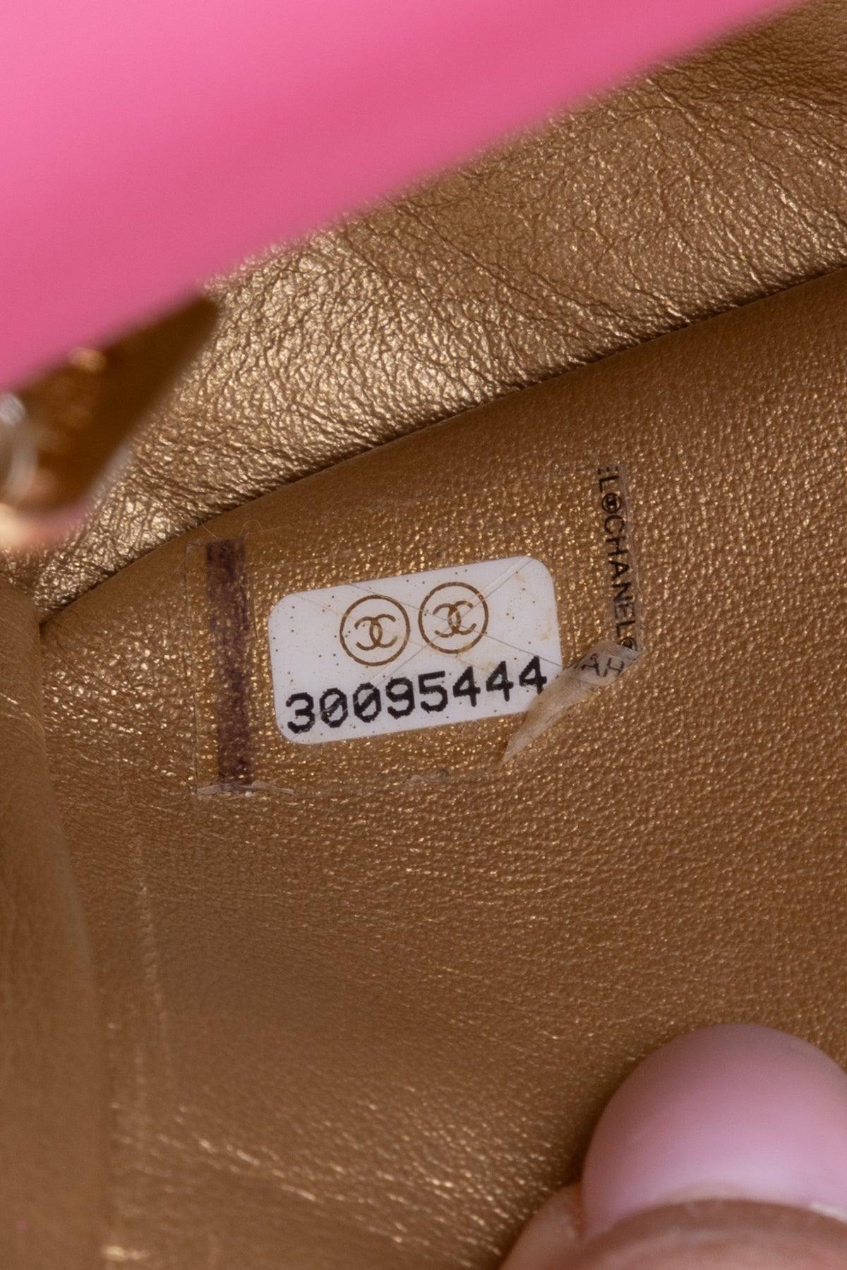 CHANEL MINI SQUARE SFERA ROSA