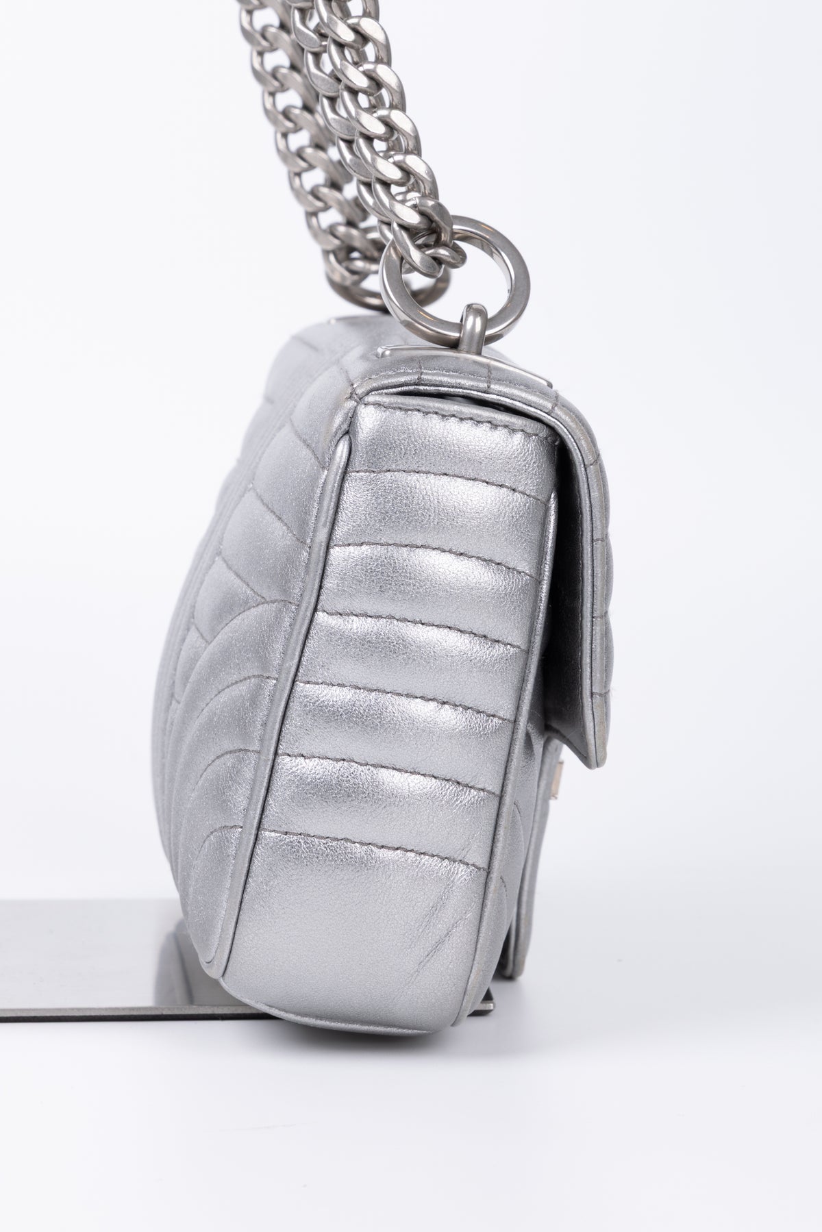 PRADA DIAGRAMME SILVER