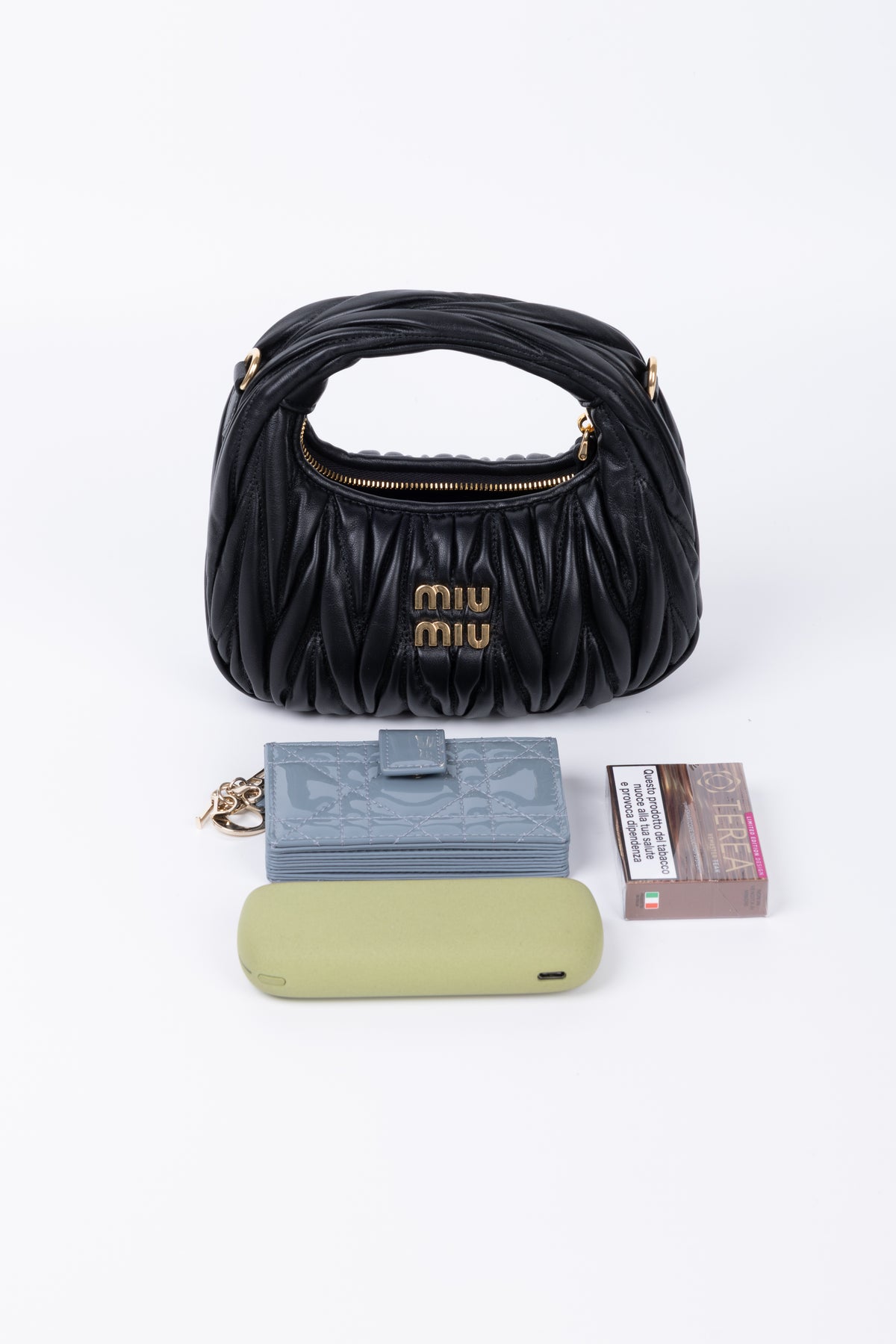 MIU MIU WANDER MINI NERA