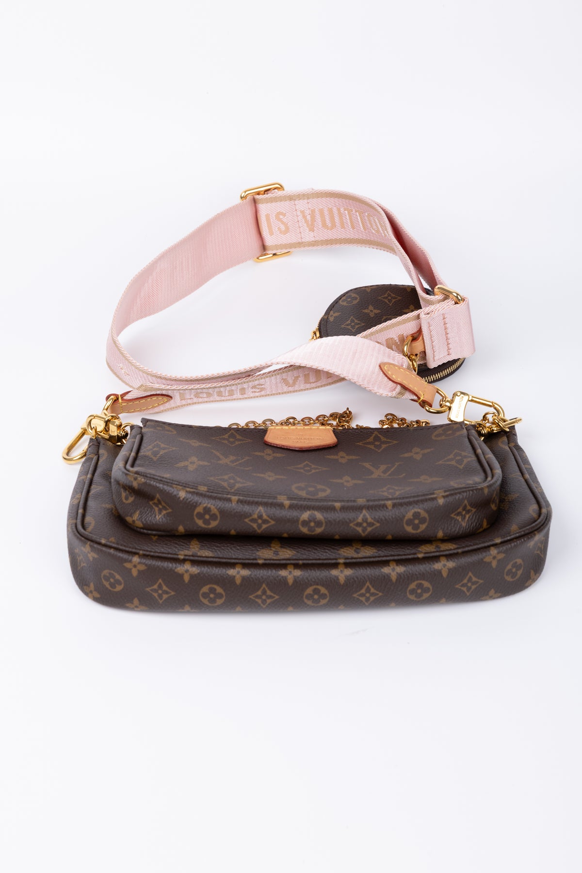 LOUIS VUITTON MULTI POCHETTE ROSA