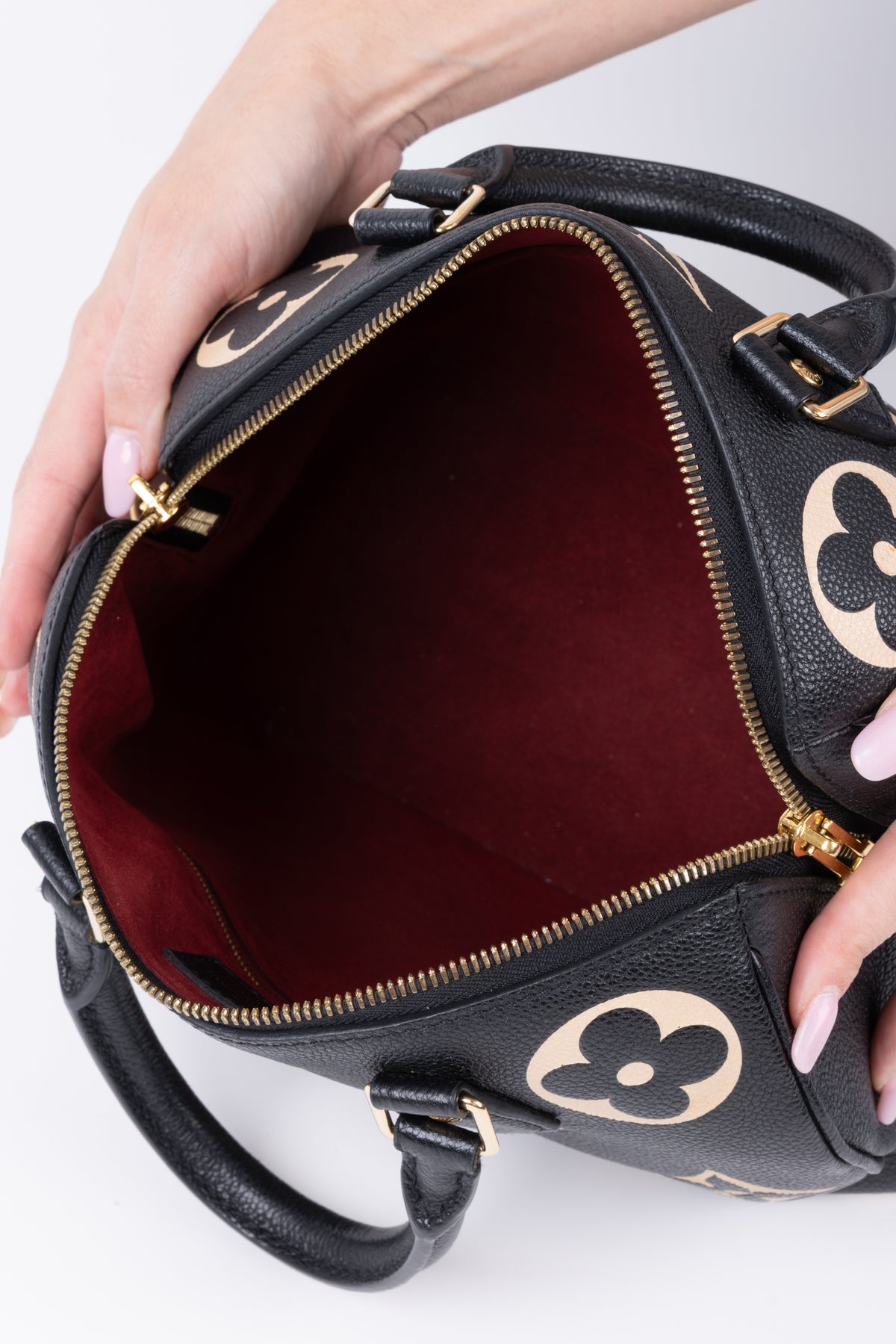 LOUIS VUITTON BANDOULIERE EMPREINTE BICOLOR