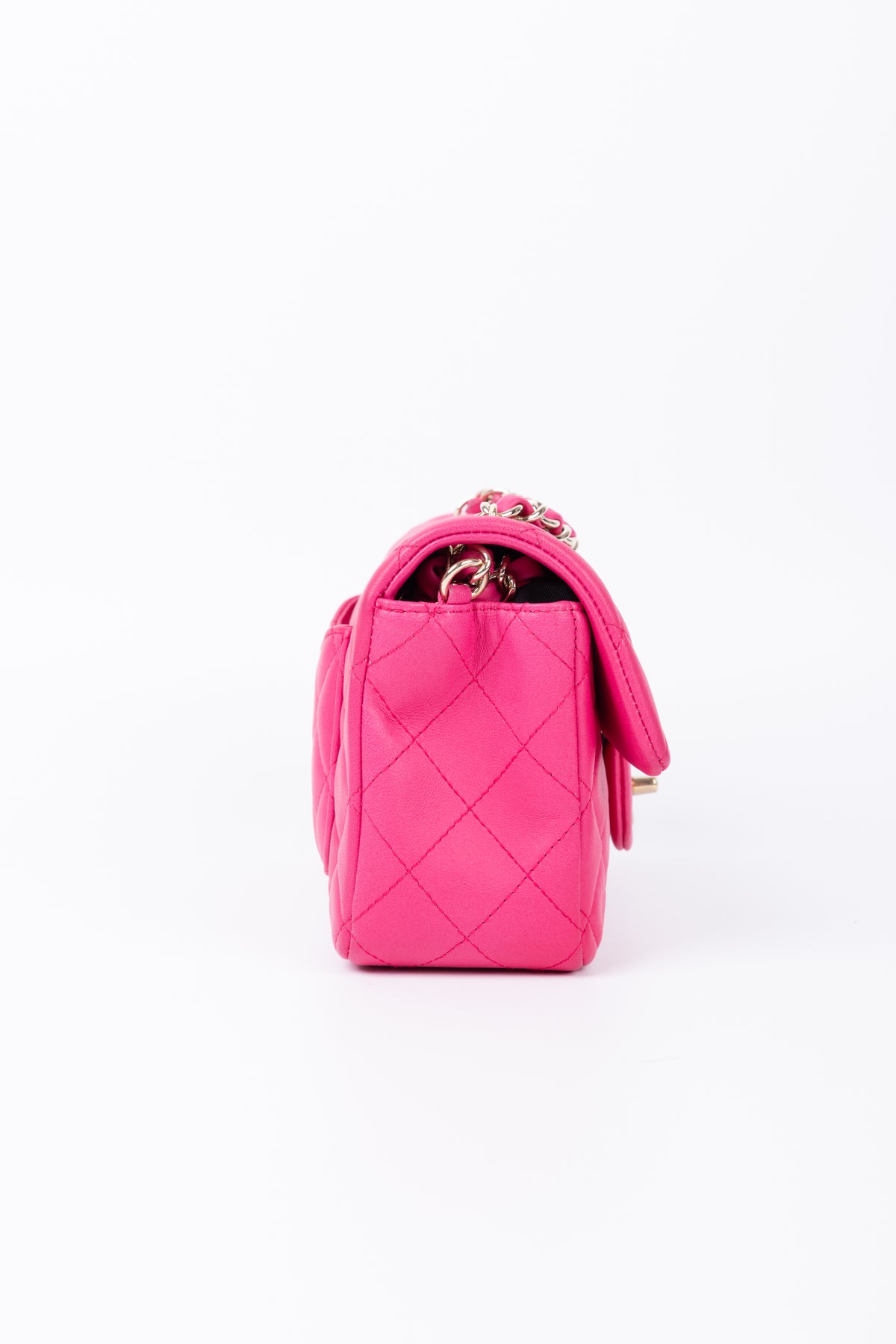 CHANEL RECTANGULAR FUCSIA