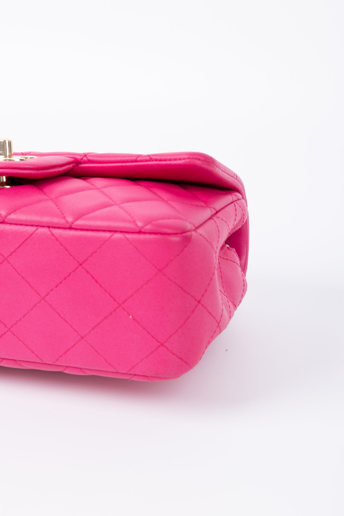 CHANEL RECTANGULAR FUCSIA
