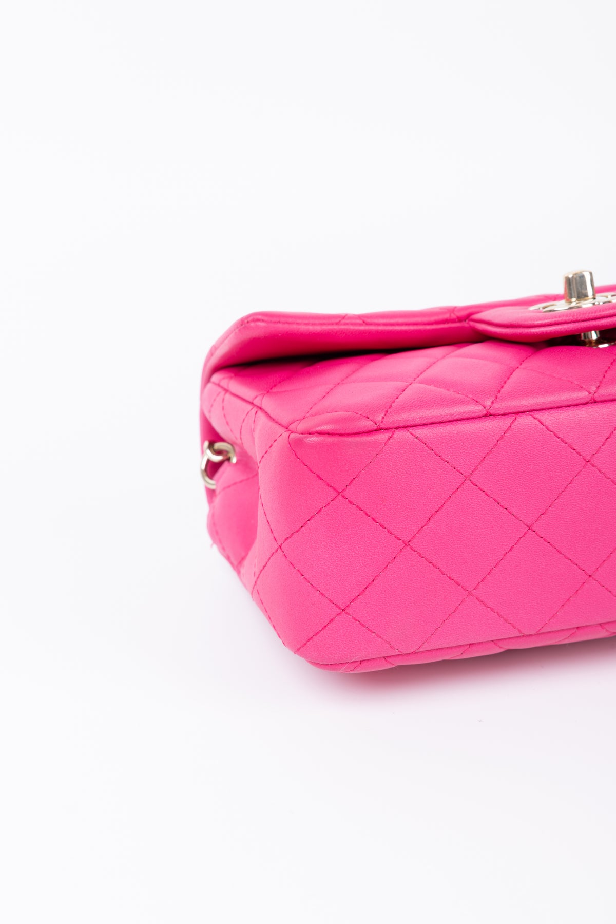 CHANEL RECTANGULAR FUCSIA