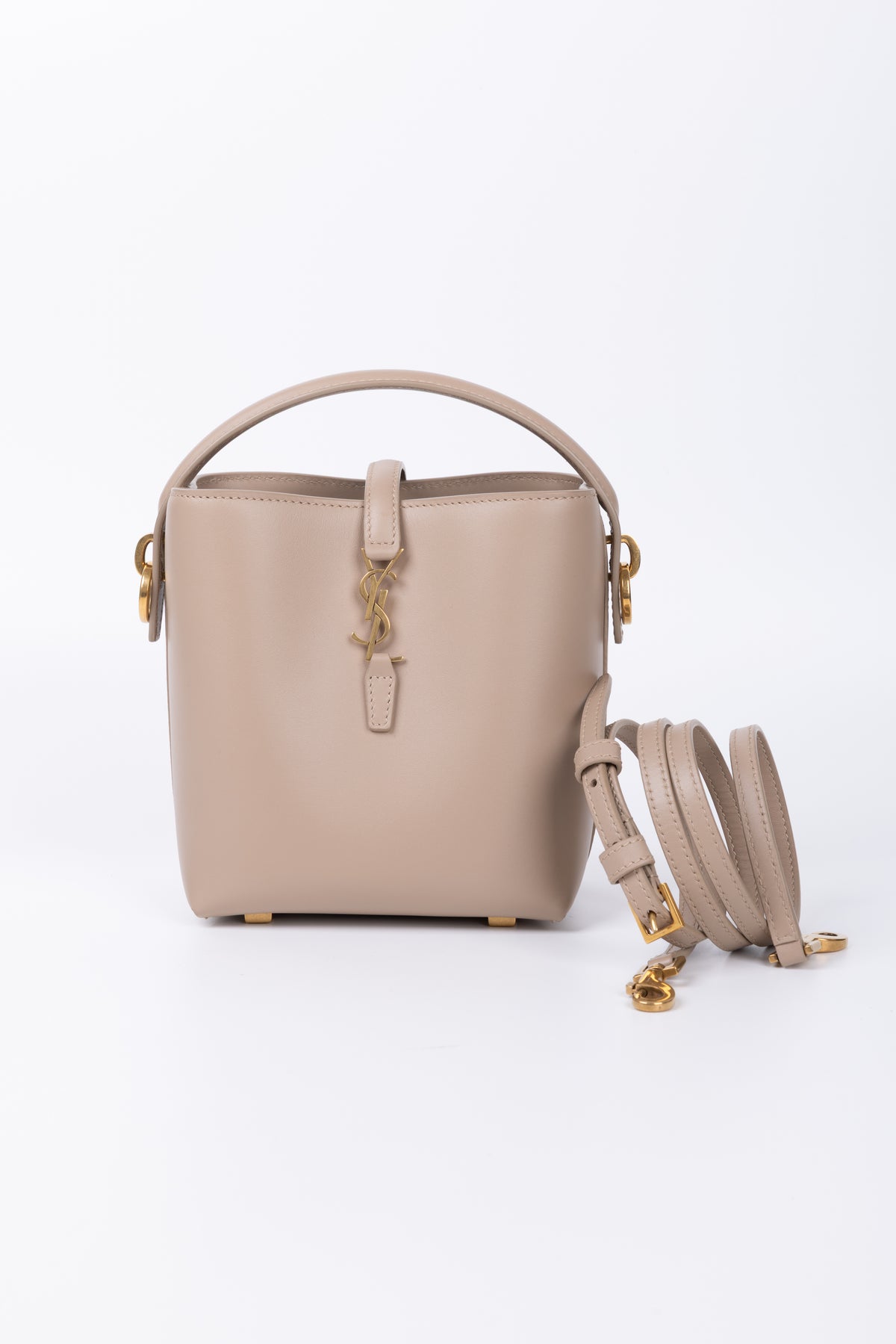 SAINT LAURENT LE 37 MINI BEIGE