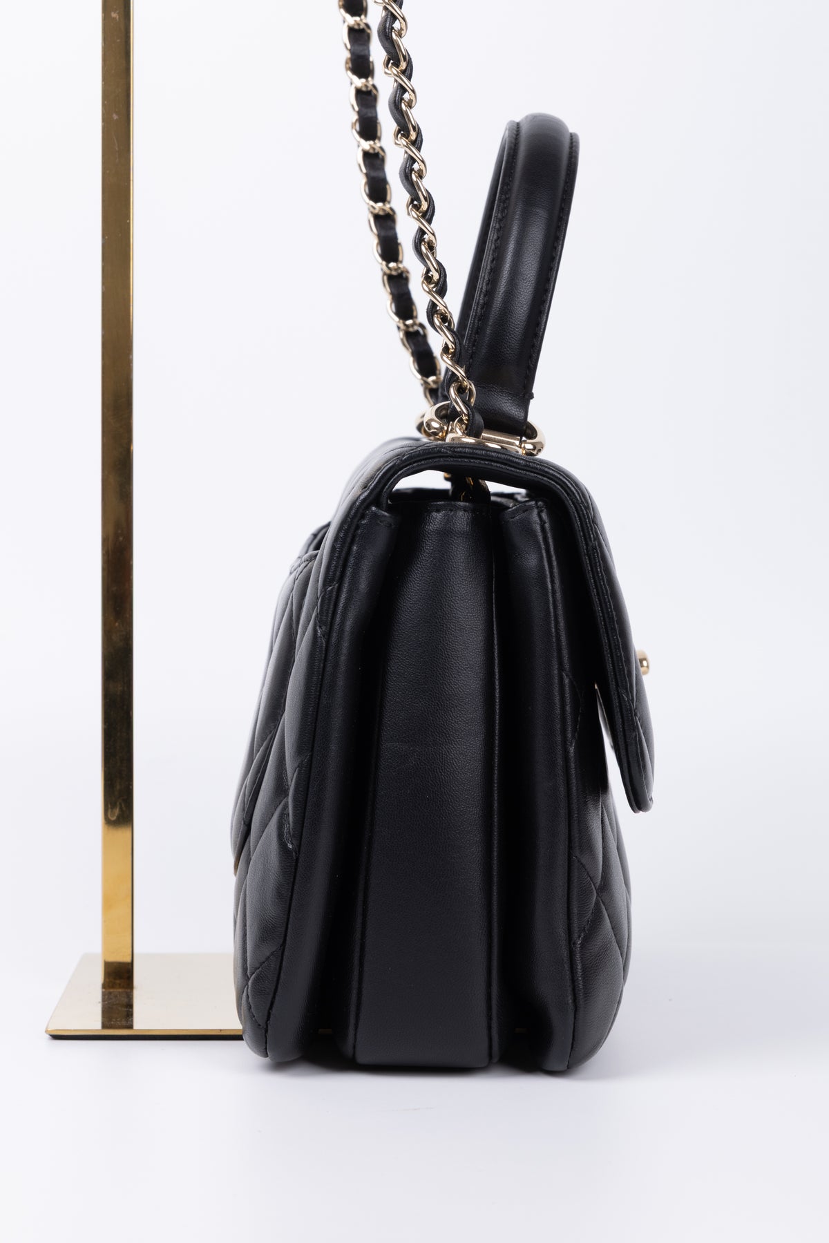CHANEL TRENDY NERA/ORO  SMALL