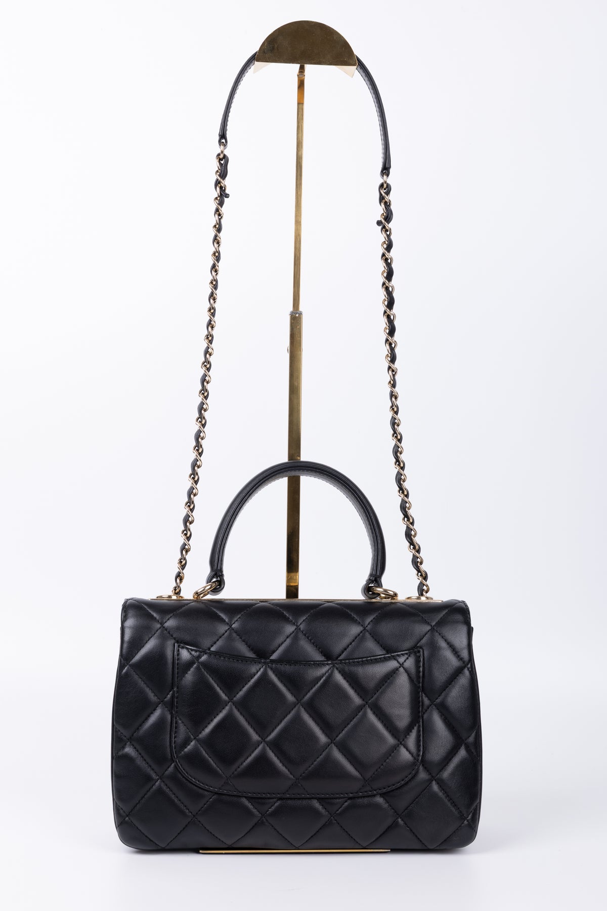 CHANEL TRENDY NERA/ORO  SMALL