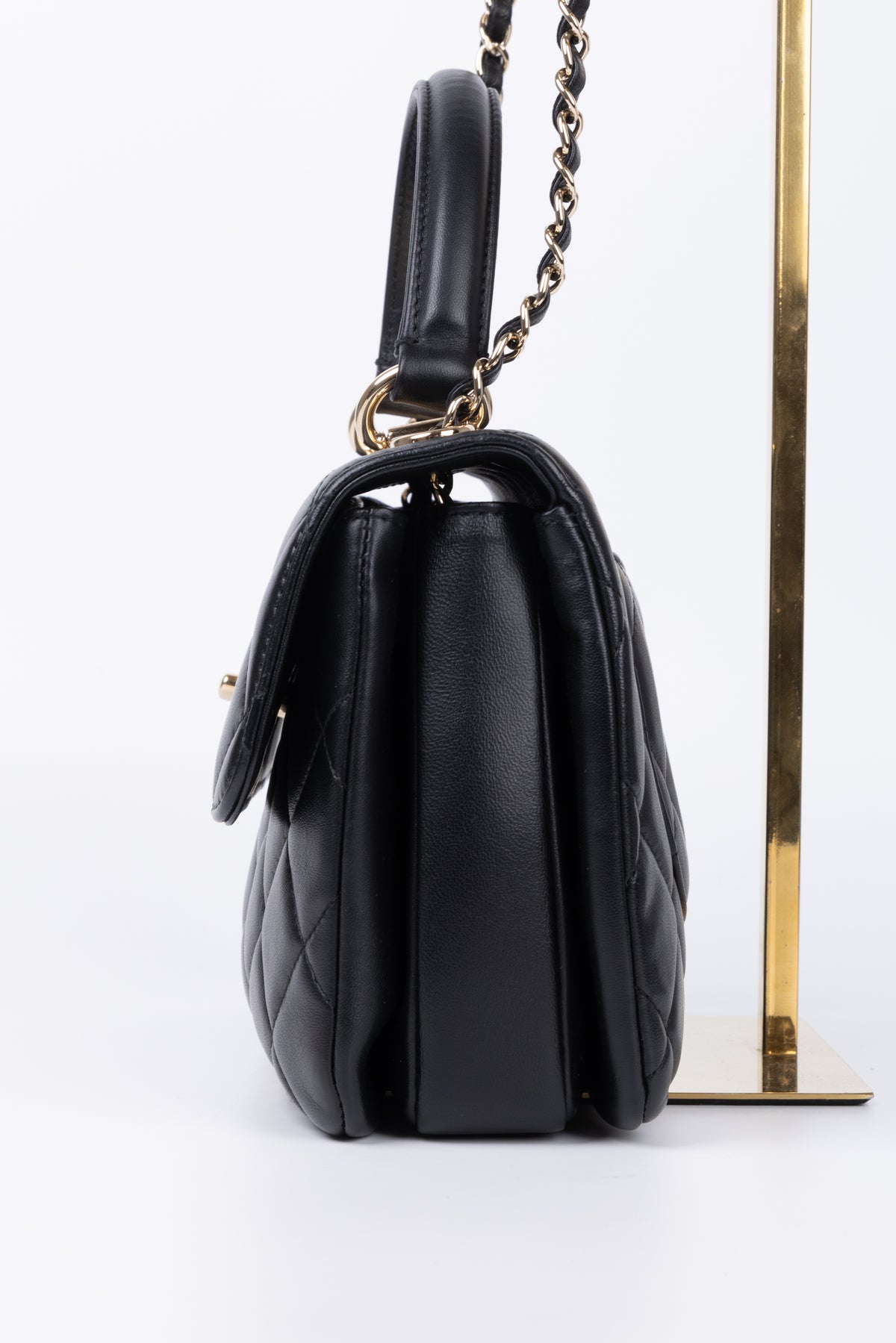 CHANEL TRENDY NERA/ORO  SMALL